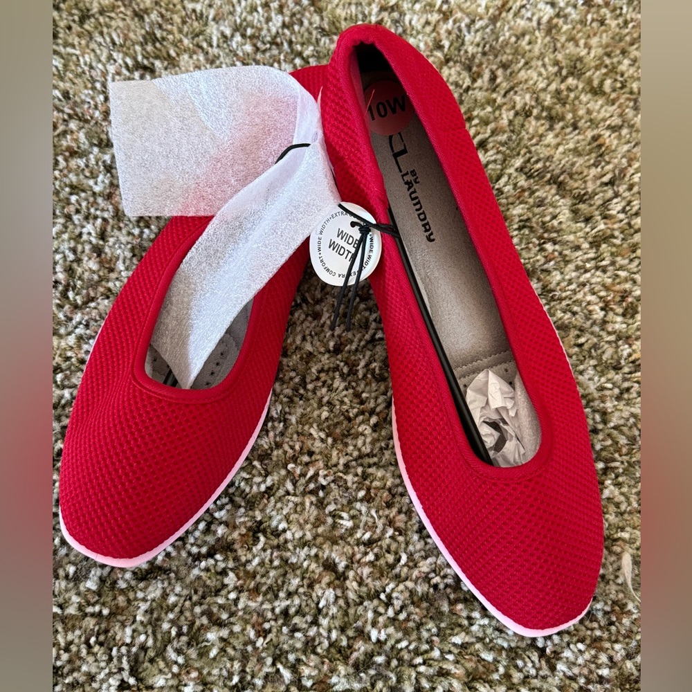 Red Slip On By Launday Womens Shoes - Picture 2 of 4